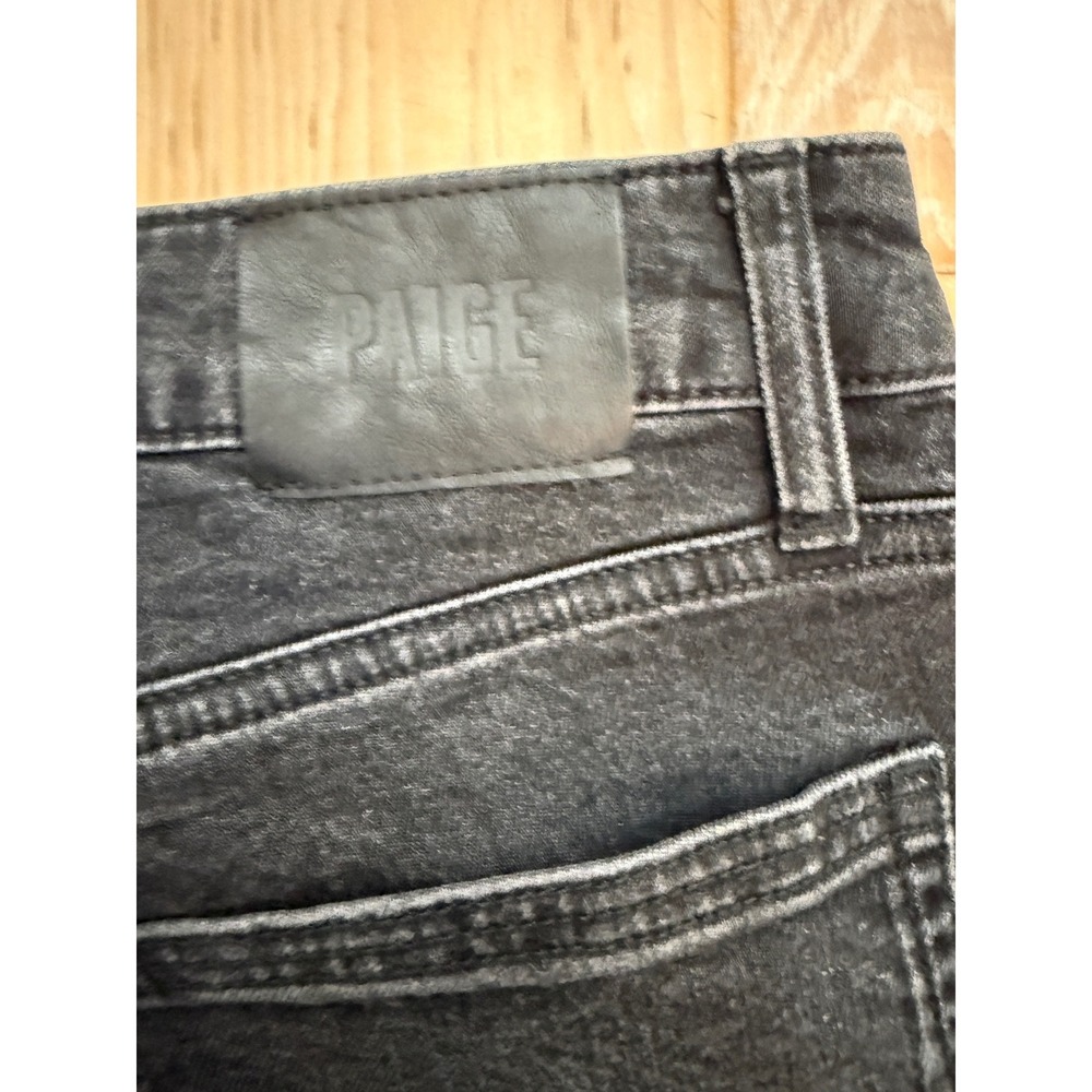 PAIGE Womens Alexis Jeans High Rise Wide Leg Patch Pocket Denim Size 27 - Picture 10 of 10